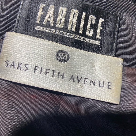 Vintage Fabrice sequence and silk waist jacket. Size small/extra small. - Picture 12 of 14